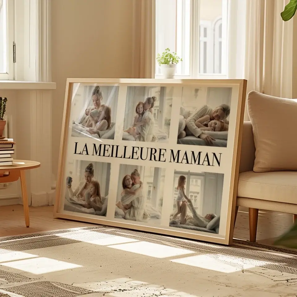 La Meilleure Maman - Affiche personnalisée