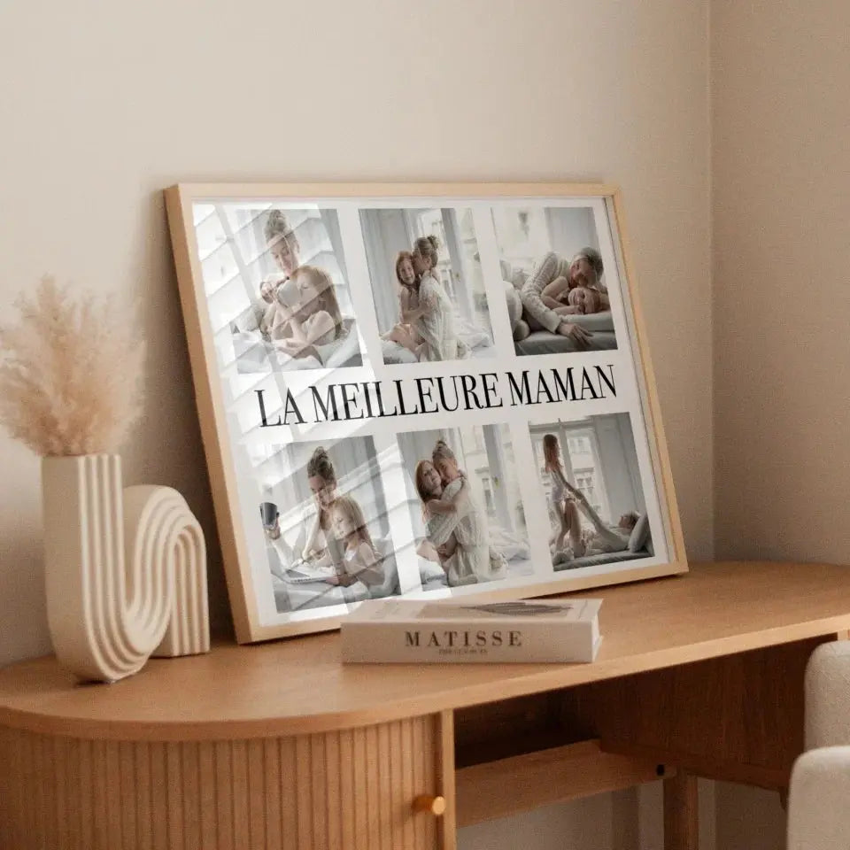 La Meilleure Maman - Affiche personnalisée