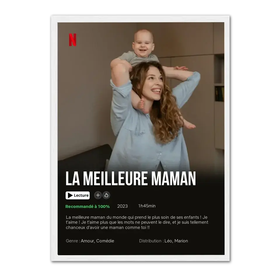 Notre Propre Film Ed. Maman - Affiche personnalisée