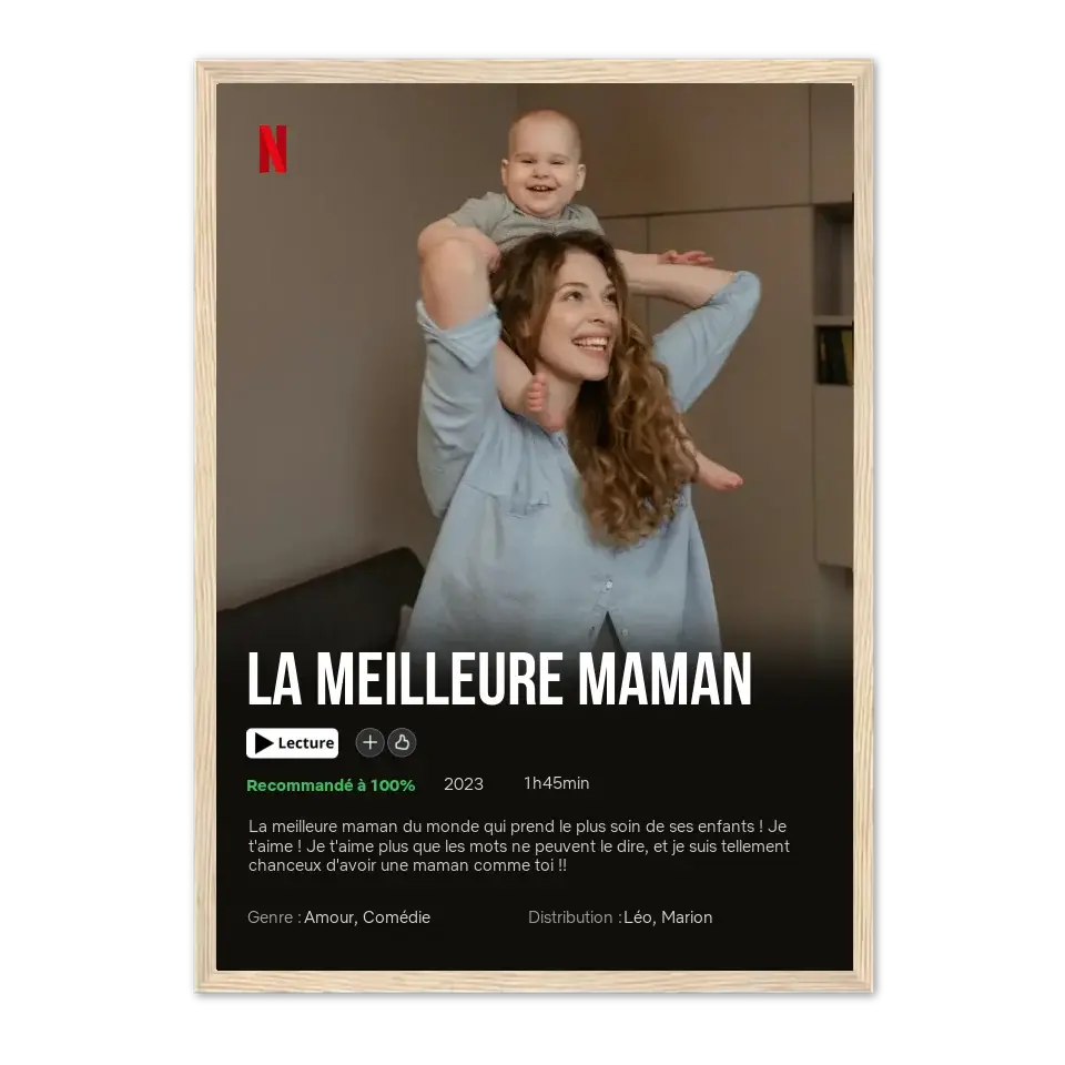 Notre Propre Film Ed. Maman - Affiche personnalisée