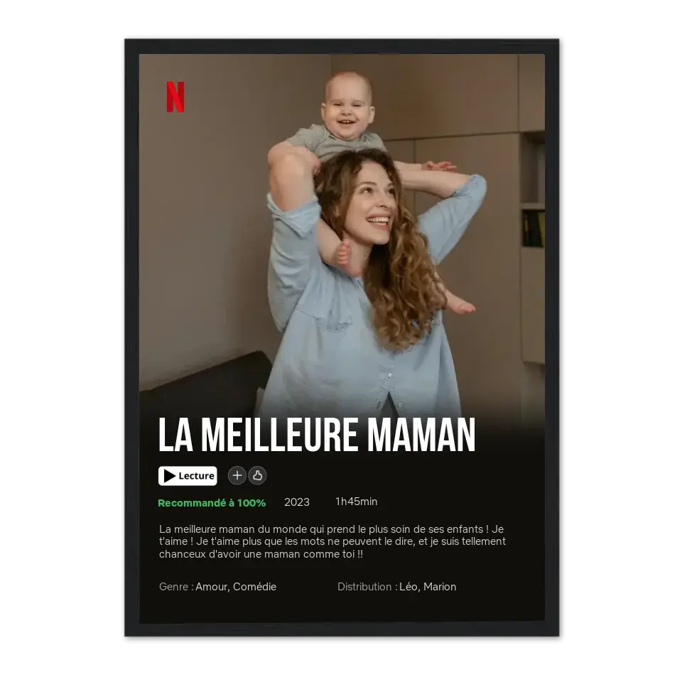 Notre Propre Film Ed. Maman - Affiche personnalisée