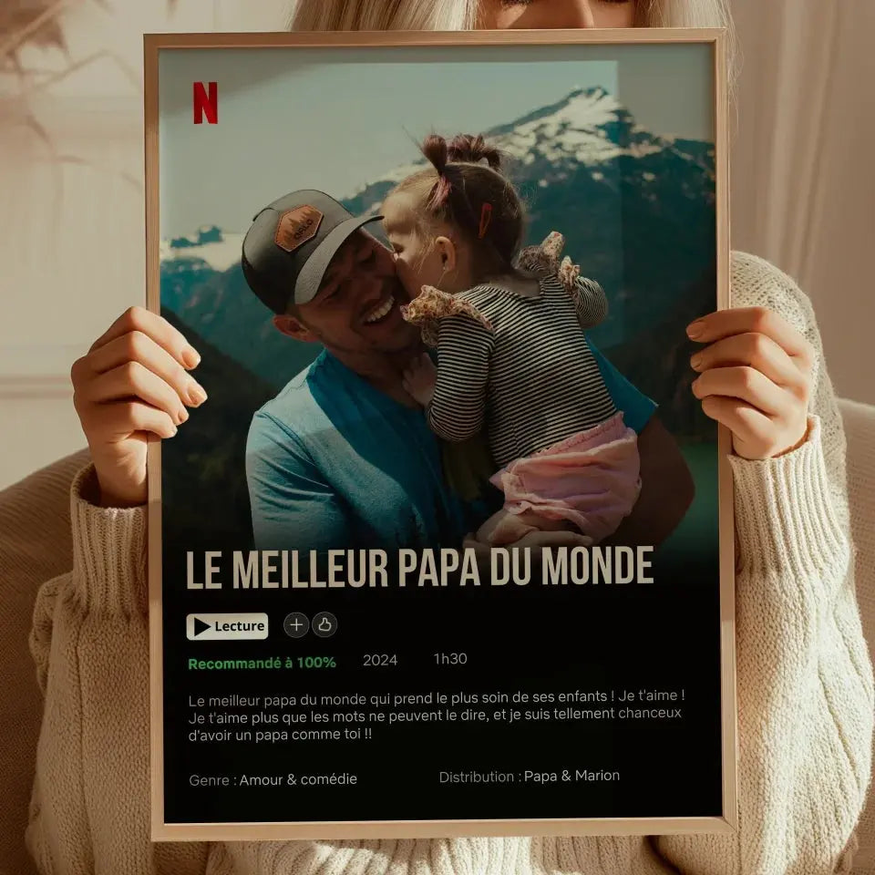 Notre Propre Film Ed. Papa - Affiche personnalisée